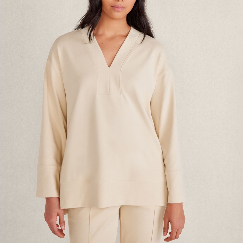 Talbots Haven Well Within Polished Lounge V-Neck Top size XL
